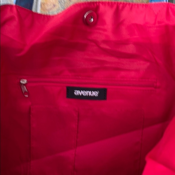 Avenue Blue Vegan Leather Tote NWT - Picture 3 of 5